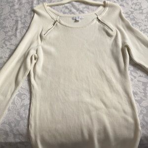 Cream sweater